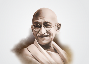 Father of the Nation Mahatma Gandhi