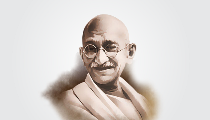 Father of the Nation Mahatma Gandhi