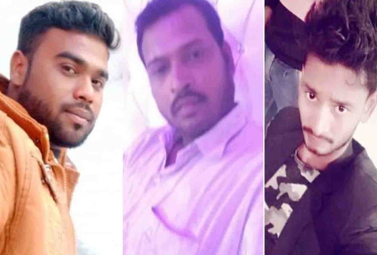 लखनऊ-कानपुर हाईवे पर सड़क हादसे में तीन दोस्तों की मौत
