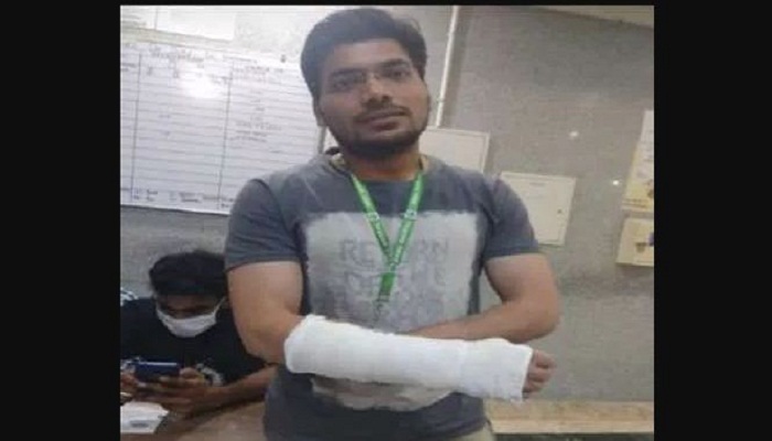 AIIMS के जूनियर डॉक्टर्स ने पुलिस पर लगाया पिटाई का आरोप