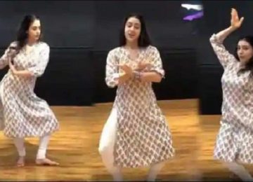 सारा अली खान का डांस वीडियो