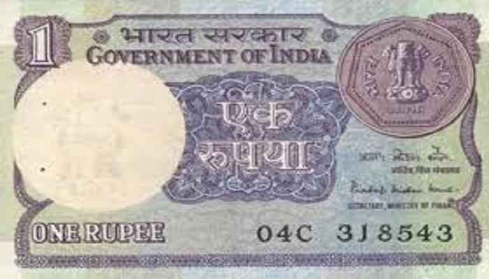 Rupee slips 20 paise