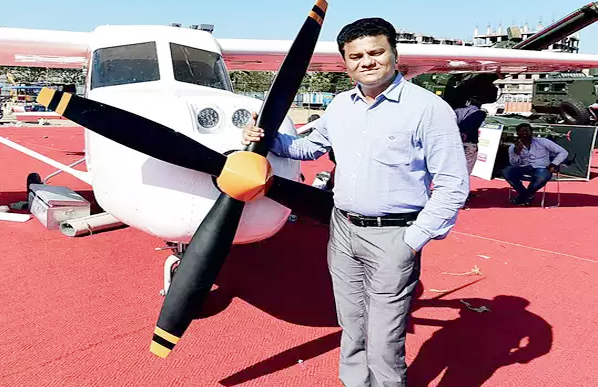 Captain Amol Yadav developing rooftop aircraft