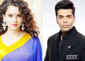 Kangana Ranaut wrote poem on Karan Johar's