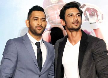 Fans shared Sushant-Dhoni's photos