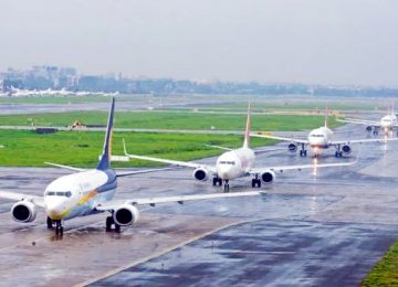 Domestic and international flight