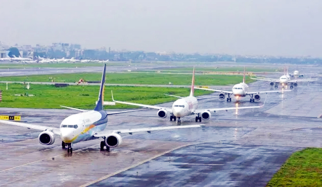 Domestic and international flight