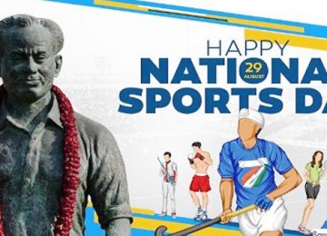 National Sports Day will be celebrated today