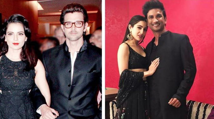 Kangana mentioned Hrithik with Sushant-Sara love story