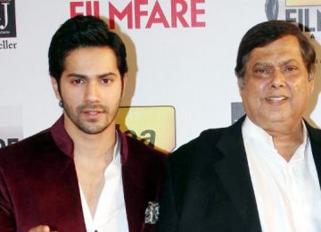 Varun Dhawan's father birthday