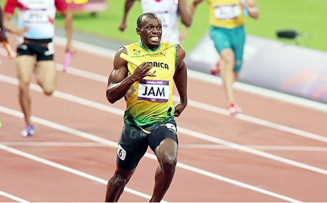 Usain Bolt won the gold medal of Olympics