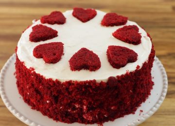 Easy to make red velvet cake at home