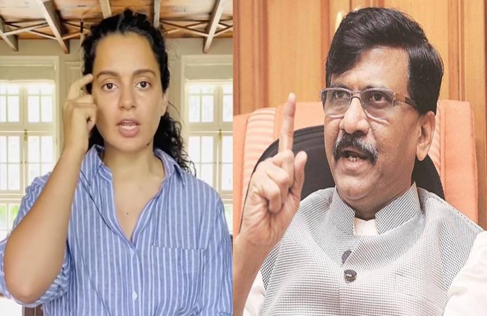 Kangana accuses Sanjay Raut of threatening