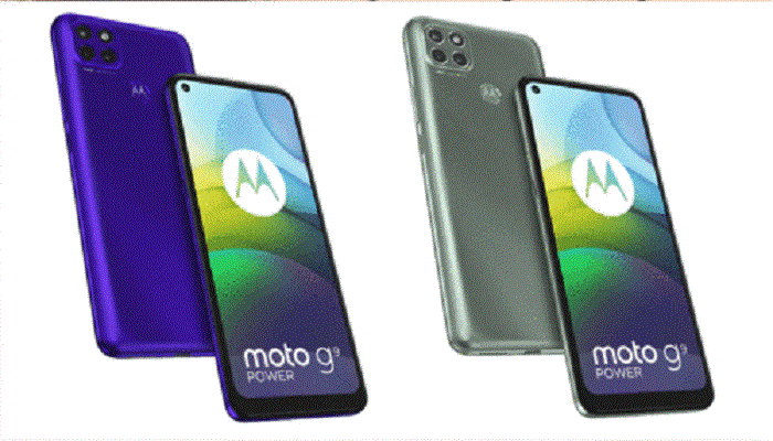MotoG9 smartphone