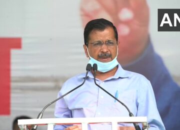 arvind jejariwal in meeruth kisan panchayat