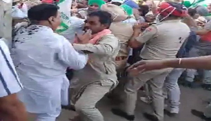 FORMRES BEATING BJP MLA