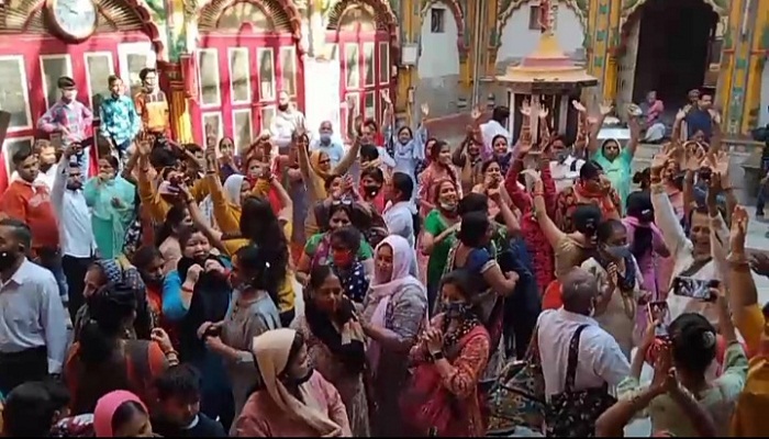 Holi Celebrated in Mathura