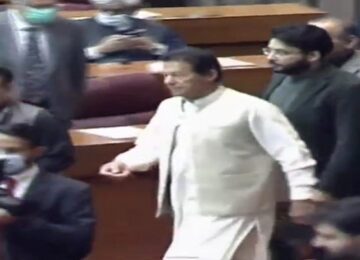 Imran Khan in Assembly