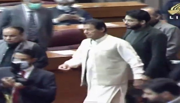 Imran Khan in Assembly