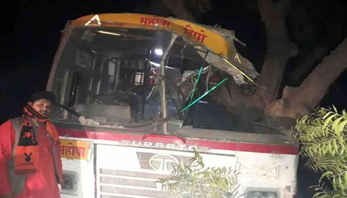 UNNAO BUS ROAD ACCIDENT