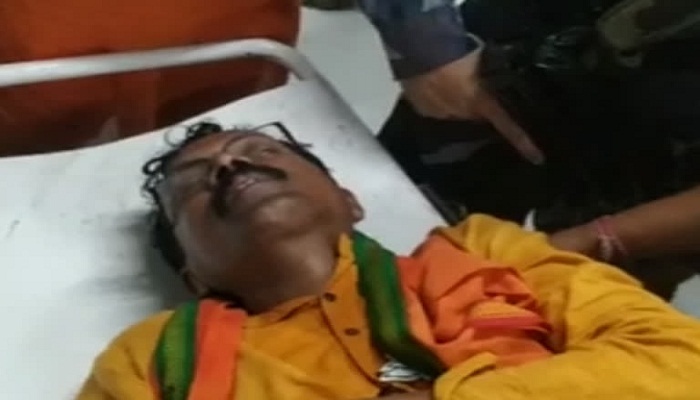 (Attack on BJP candidate in Bengal)