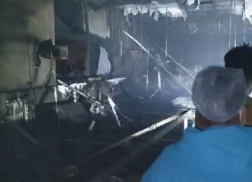 Fire in mumbai kovid hospital