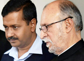 Kejriwal and LG Delhi