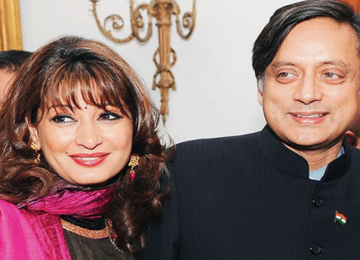 shashi tharur and sunanda