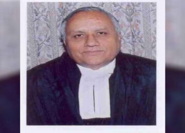 Judge Dharamvir Sharma passed away