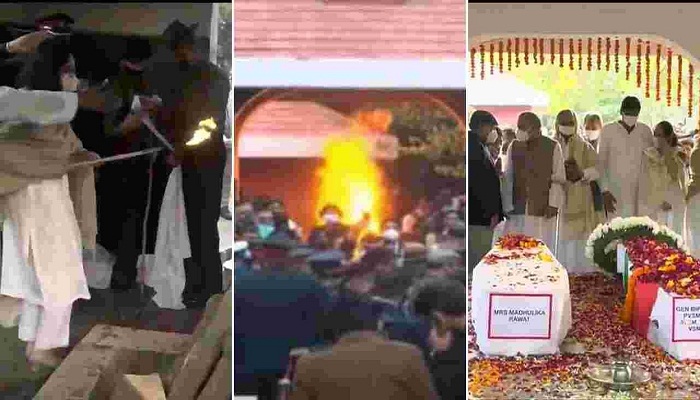 CDS Bipin Rawat Funeral Ceremony