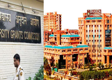 UGC action on Sharda University