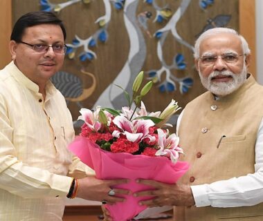 PM Modi, cm dhami
