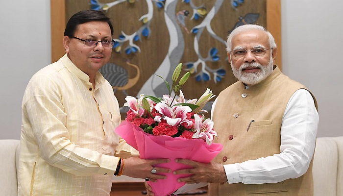 PM Modi, cm dhami