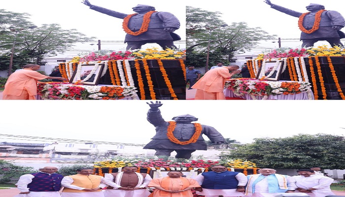 CM Yogi paid tribute to former CM Hemvati Nandan