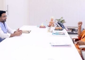 Danish Azad Ansari met CM Yogi