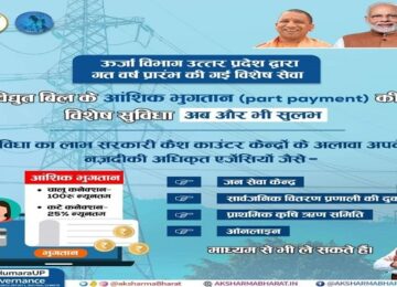 Part payment facility for electricity consumers