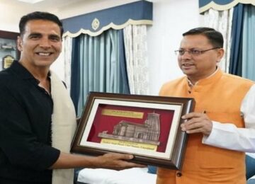 Akshay Kumar met CM Dhami