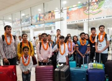 Students from Manipur returned safely to Doon