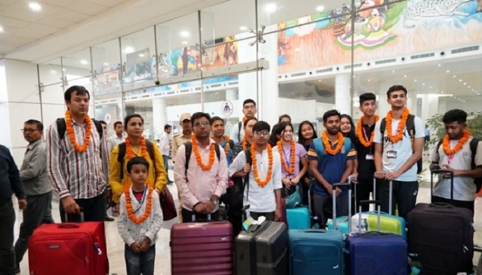 Students from Manipur returned safely to Doon
