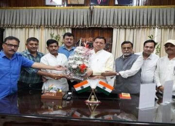 Delegation of journalists met CM Dhami