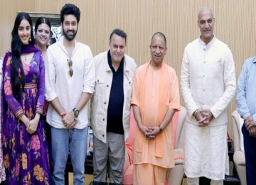 Gadar-2 team met CM Yogi