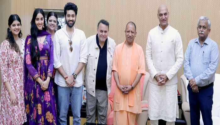 Gadar-2 team met CM Yogi