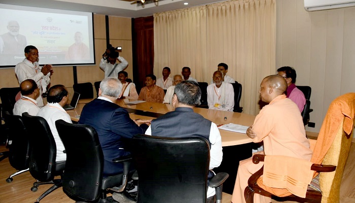 Farmers' delegation met CM Yogi