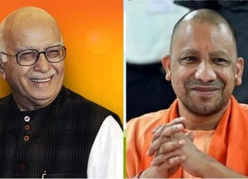 CM Yogi congratulated Lal Krishna Advani