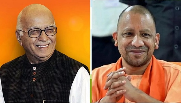 CM Yogi congratulated Lal Krishna Advani