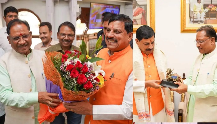 Chief Minister Mohan Yadav met CM Sai