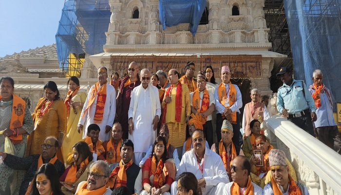 Ram devotees from 30 countries visited Ramlal