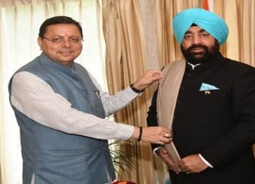 CM Dhami, Governor