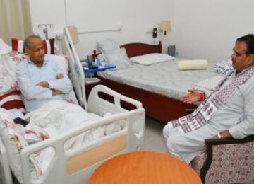 Chief Minister Bhajan Lal met Ashok Gehlot