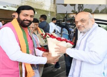 Amit Shah, Nayab Singh